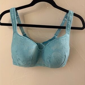 Cacique Lace Bra - Light Blue